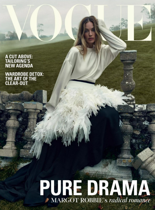 Margot Robbie Featured in British Vogue, January 2026