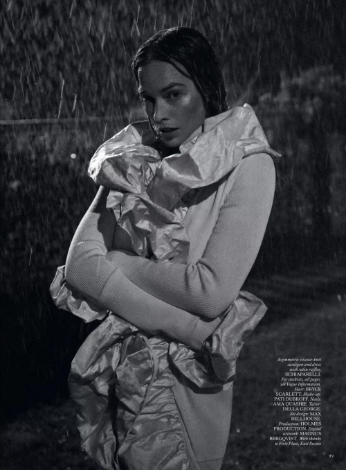 Margot Robbie Featured in British Vogue, January 2026 1