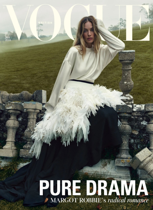 Margot Robbie for Vogue UK Cover Feature, January 2026