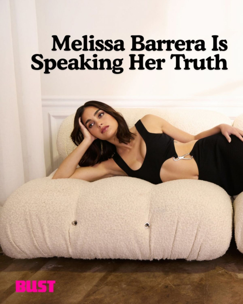 Melissa Barrera for Bust Magazine, December 2025