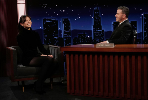 Mia Goth Appears on Jimmy Kimmel Live, December 2025 1