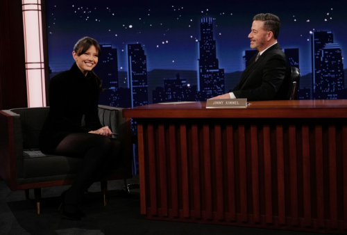 Mia Goth Appears on Jimmy Kimmel Live, December 2025 2