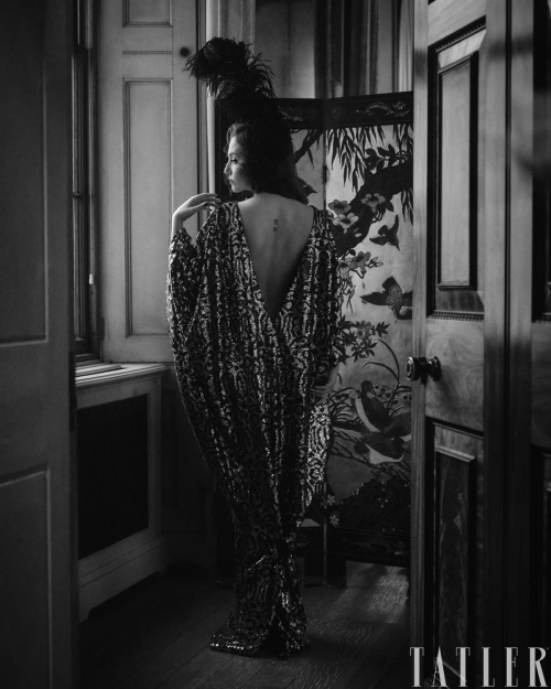 Mia Mckenna Bruce for Tatler Magazine, February 2026 4