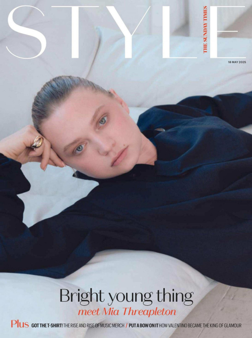 Mia Threapleton for Sunday Times Style, May 2025 1