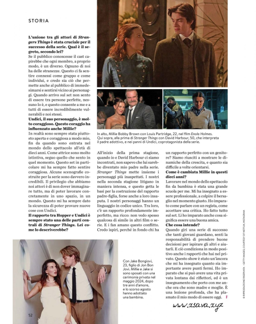 Millie Bobby Brown Featured in F Magazine, December 2025 1