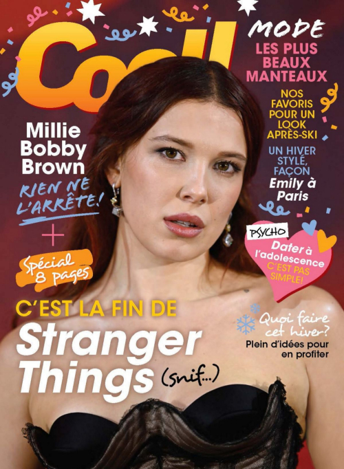 Millie Bobby Brown in Cool Canada Magazine, January February 2026