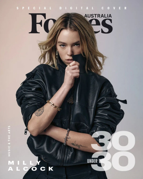 Milly Alcock for Forbes Australia Editorial, December 2025