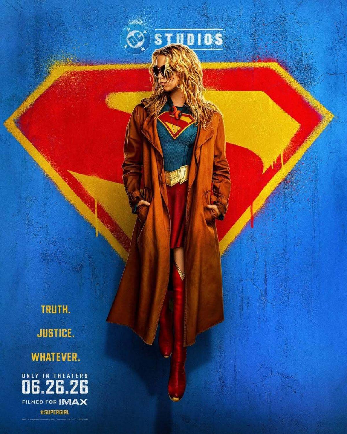 Milly Alcock Reveals Supergirl Poster Look, 2026 1