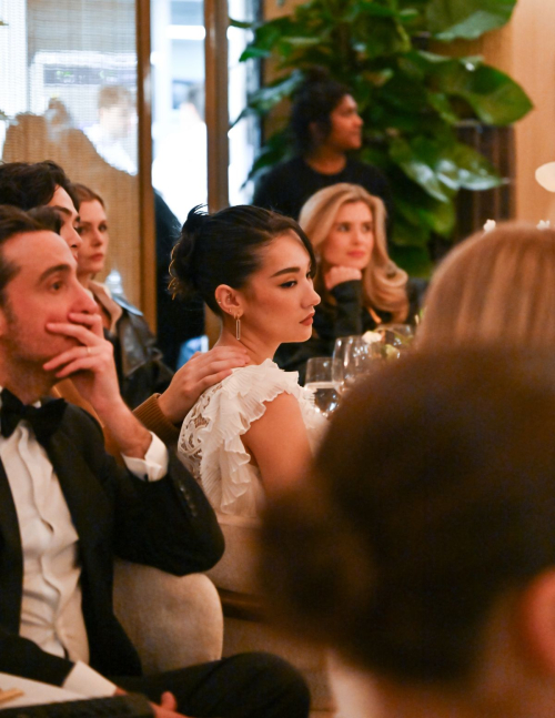 Minnie Mills at Guerlain Wellness Spa Grand Opening NYC, December 2025 2