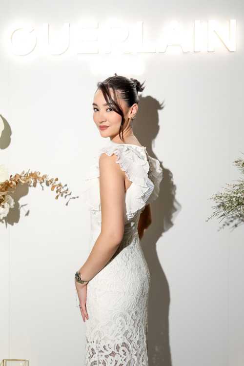 Minnie Mills at Guerlain Wellness Spa Grand Opening NYC, December 2025 5