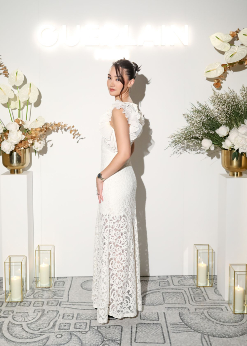 Minnie Mills at Guerlain Wellness Spa Grand Opening NYC, December 2025 6