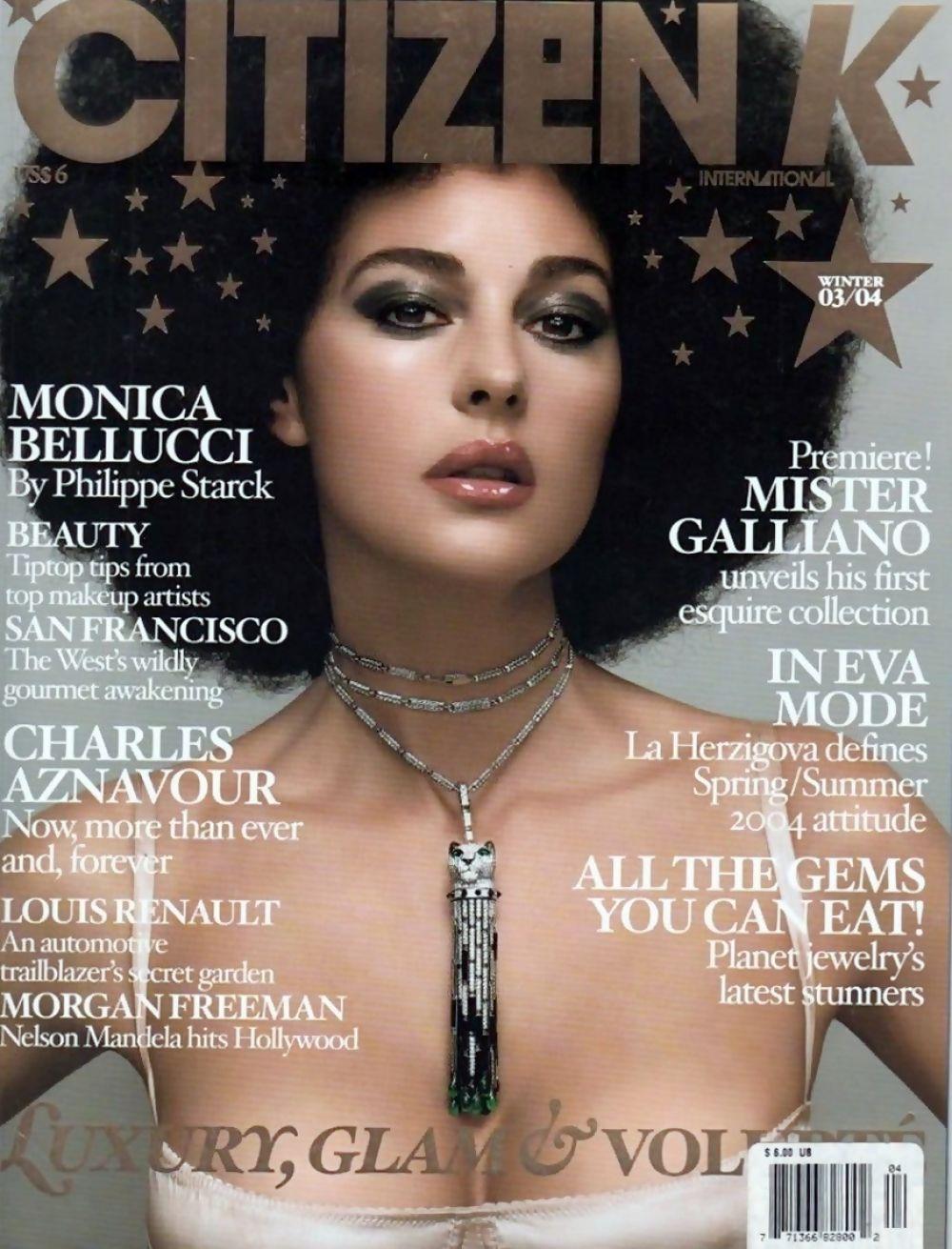 Monica Bellucci for Citizen and K International, Winter 1