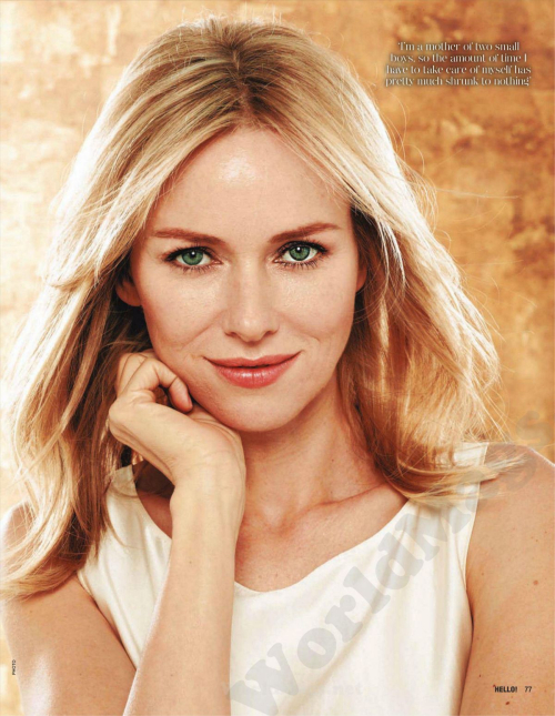 Naomi Watts in Hello Canada Fashion and Beauty Issue, 2011