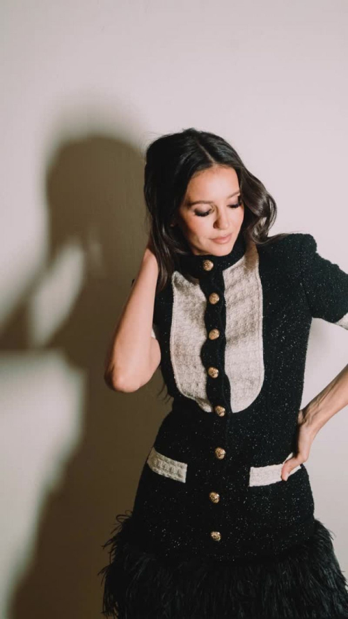 Nina Dobrev Poses at New Photoshoot, December 2025 2