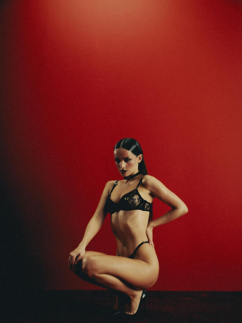 Oksana Dehtyaruk Models for Misstic Lingerie, December 2025 2