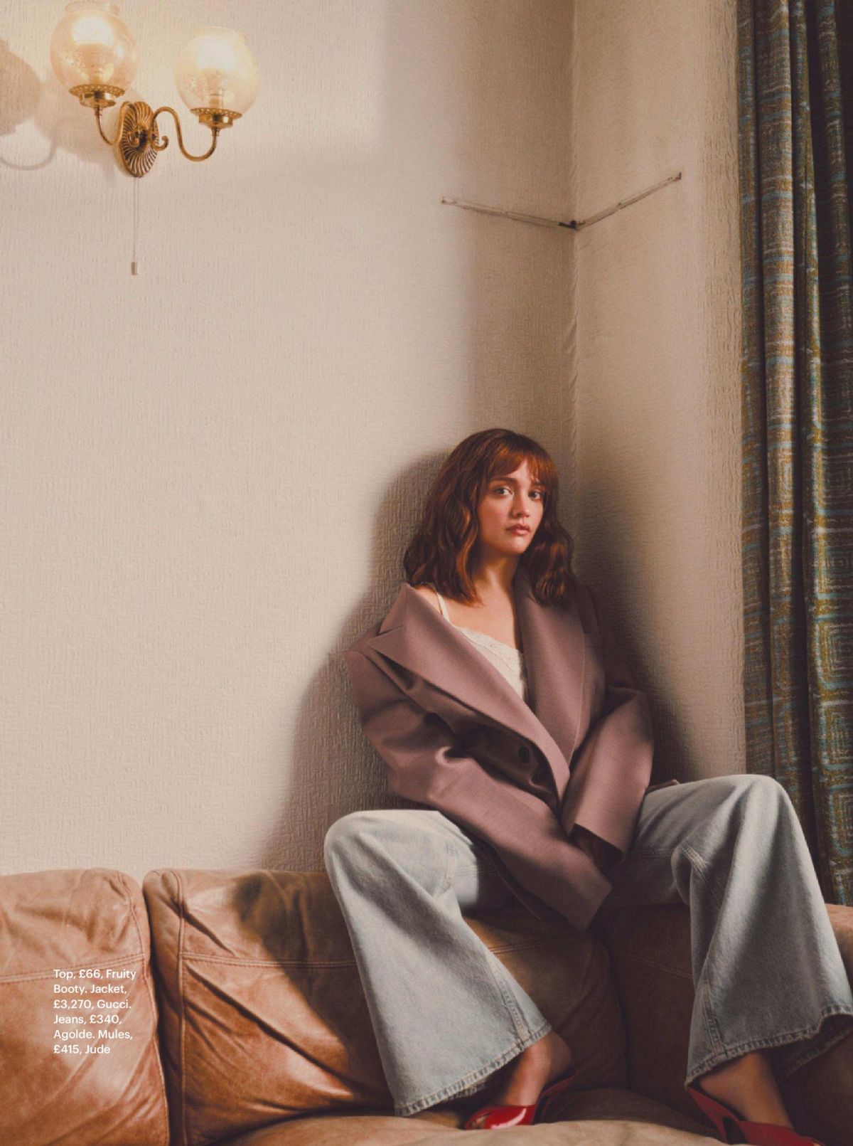 Olivia Cooke Featured in Sunday Times Style Magazine, December 2025