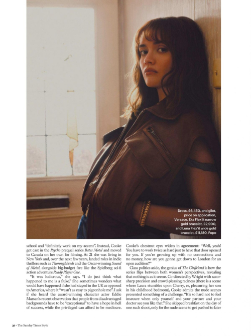 Olivia Cooke Featured in Sunday Times Style Magazine, December 2025 7