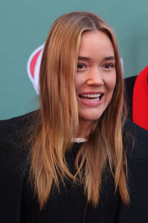 Olivia Ponton at Raising Cane’s Holiday Bike Giveaway NYC, December 2025 6