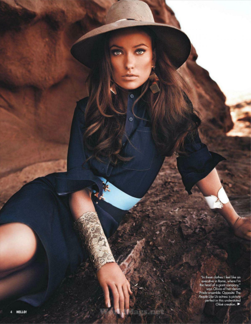 Olivia Wilde for Hello Canada Fashion and Beauty Issue, 2012