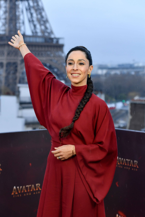 Oona Chaplin at Avatar Fire and Ash Photocall Paris, December 2025 3