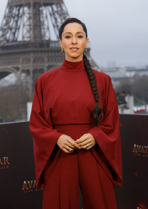 Oona Chaplin at Avatar Fire and Ash Photocall Paris, December 2025 6