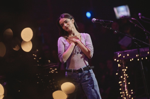 Rachel Zegler at Ally Coalition Talent Show, December 2025 4