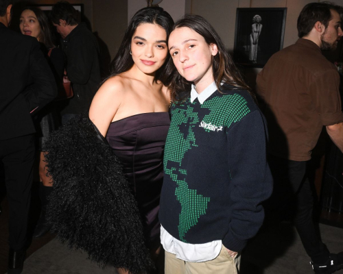 Rachel Zegler at Pebble Bar Holiday Party in NYC, December 2025