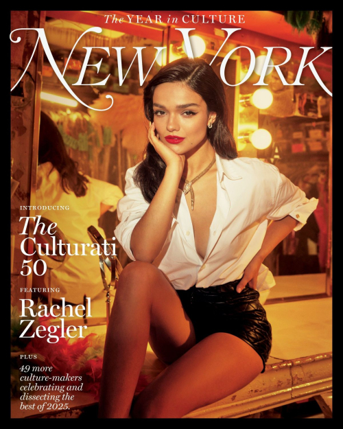 Rachel Zegler for New York Magazine Culturati 50, December 2025