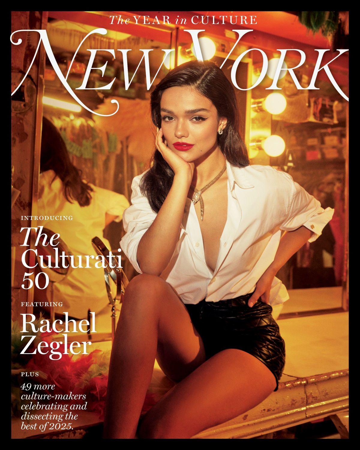 Rachel Zegler for New York Magazine Culturati 50, December 2025
