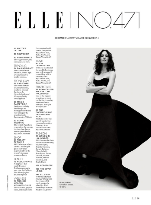 Renate Reinsve in Elle USA Women in Hollywood, November 2025 5