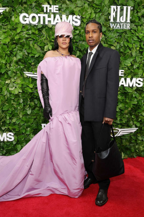 Rihanna and Asap Rocky at Gotham Film Awards NYC, December 2025