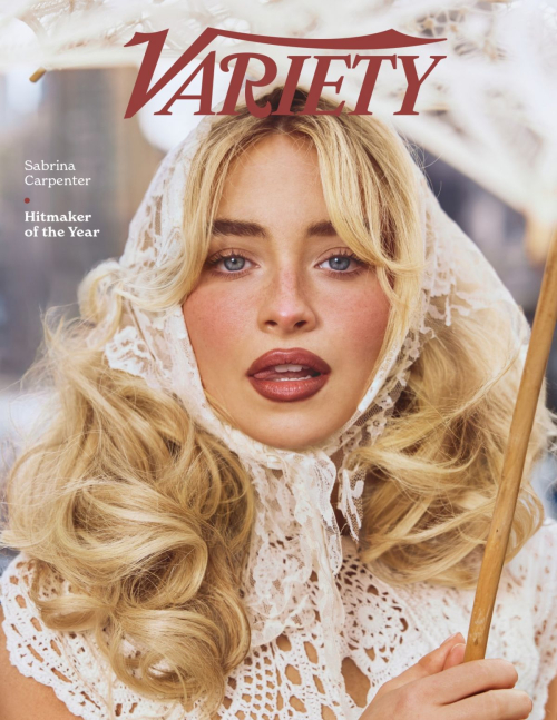 Sabrina Carpenter Featured in Variety Magazine, December 2025