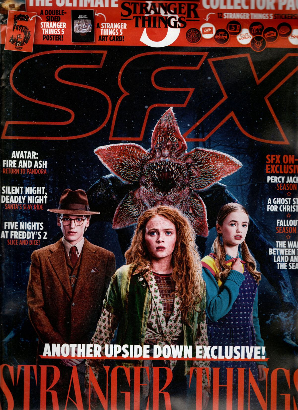 Sadie Sink Featured in SFX Magazine Holiday Issue, 2025