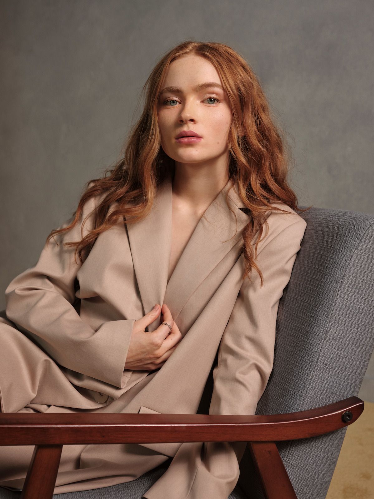 Sadie Sink Stars in Netflix Tudum Editorial Feature, December 2025