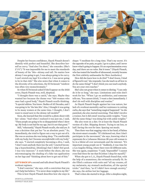 Salma Hayek in Sports Illustrated Swimsuit Issue, May 2025 5