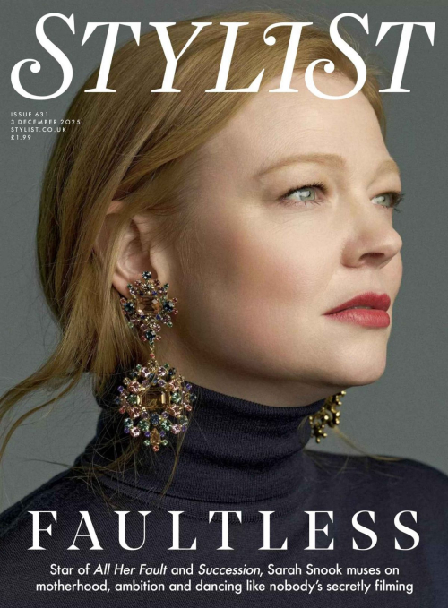 Sarah Snook in Stylist UK Magazine Feature, December 2025