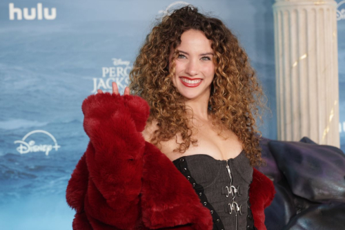 Sofie Dossi at Percy Jackson Season 2 Premiere in Los Angeles, December 2025 5