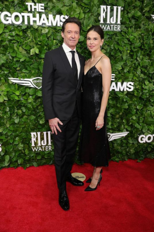 Sutton Foster and Hugh Jackman at Gotham Awards NYC, December 2025 6