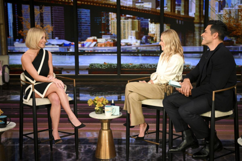 Sydney Sweeney Appears on Live with Kelly and Mark, 2025