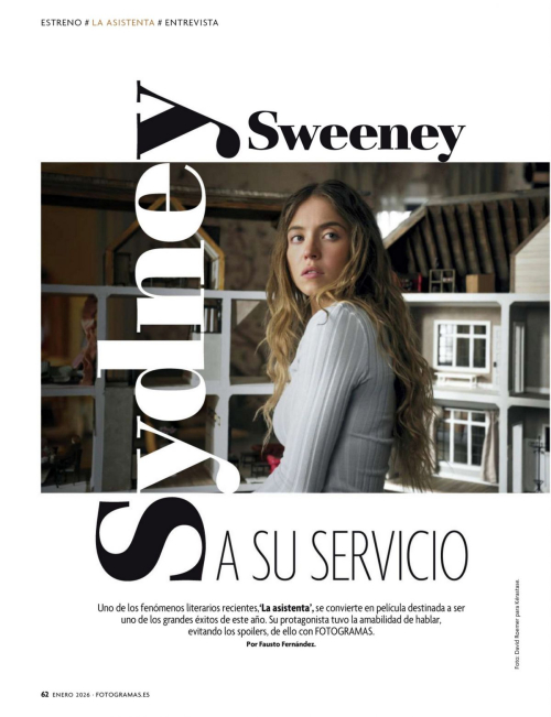 Sydney Sweeney Featured in Fotogramas Magazine, January 2026 4