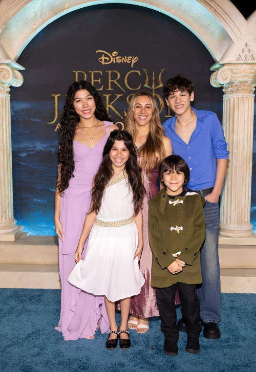 Txunamy Ortiz at Percy Jackson Season 2 Premiere LA, December 2025 1