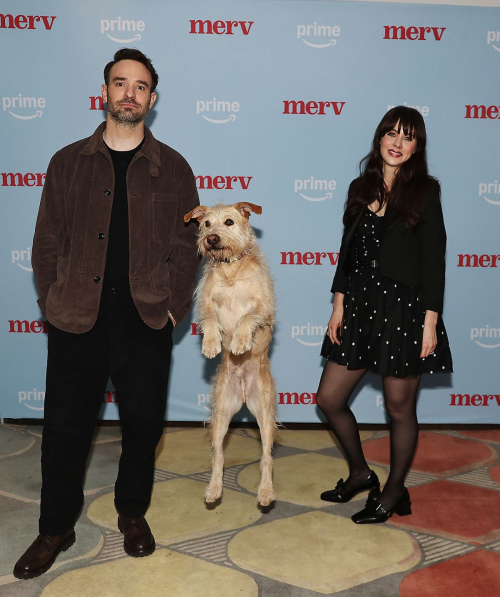 Zooey Deschanel at Merv Screening in New York, December 2025