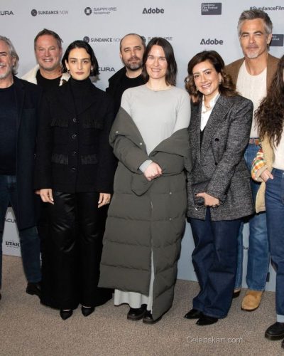 Abby Ryder stuns in stylish look at premiere 2026