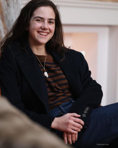 Abby Ryder wearing stylish look at appearance 2026