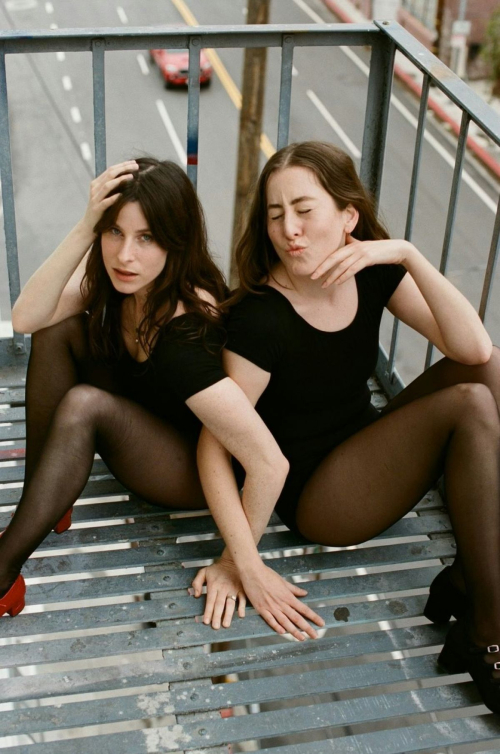 Alana Haim and Sasha Spielberg for Nylon, April 2023
