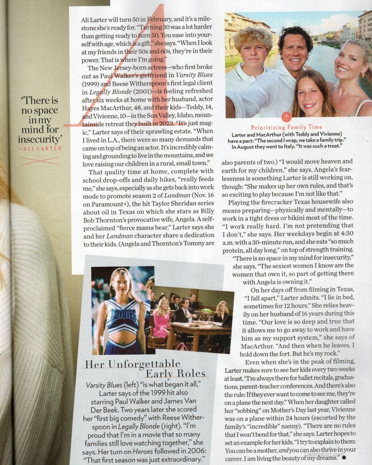 Ali Larter for People Magazine, November 2025 2