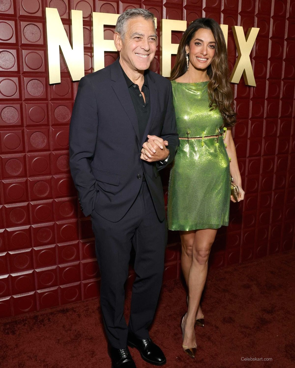 Amal and George Clooney at Netflix Afterparty, January 2026 1