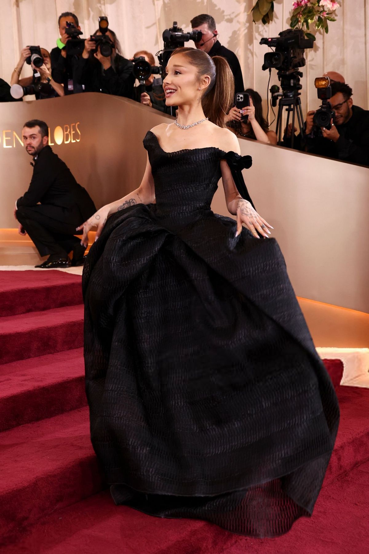 Ariana Grande at Golden Globe Awards in Beverly Hills, January 2026 2