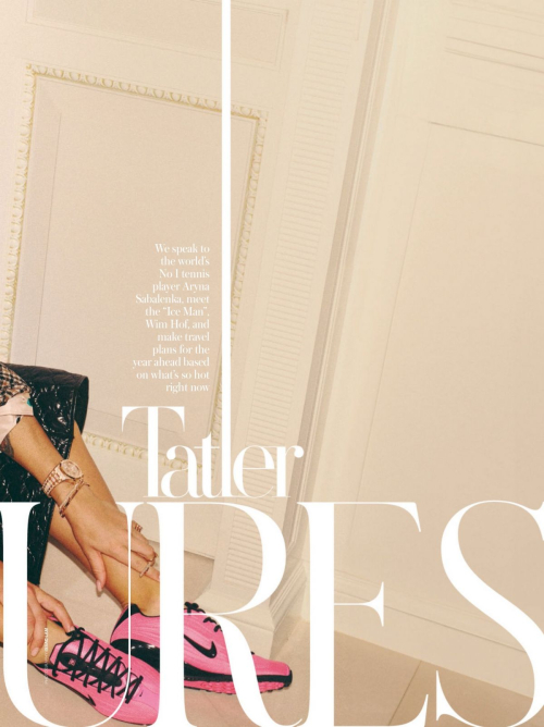 Aryna Sabalenka for Tatler Hong Kong, January 2026 7