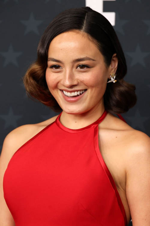 Chase Sui Wonders close-up at Critics Choice Awards 2026